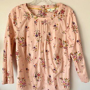 Boden Isabella pink floral top